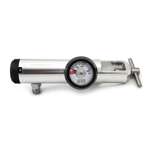Medical Oxygen Regulator Yoke Type Cga870 From 0-15 Lpm