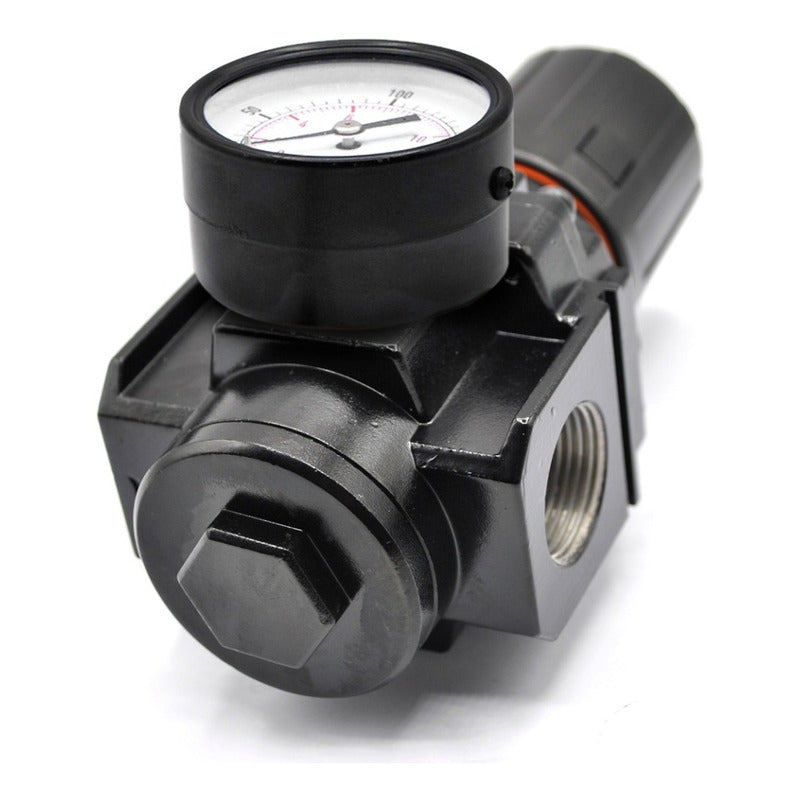 1 Inch 120 Psi Pneumatic Pressure Regulator with Gauge