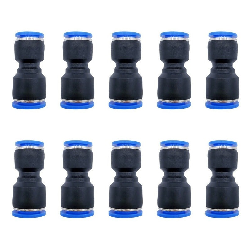 10 Pc Straight Pneumatic Reduction 12mm A 10mm