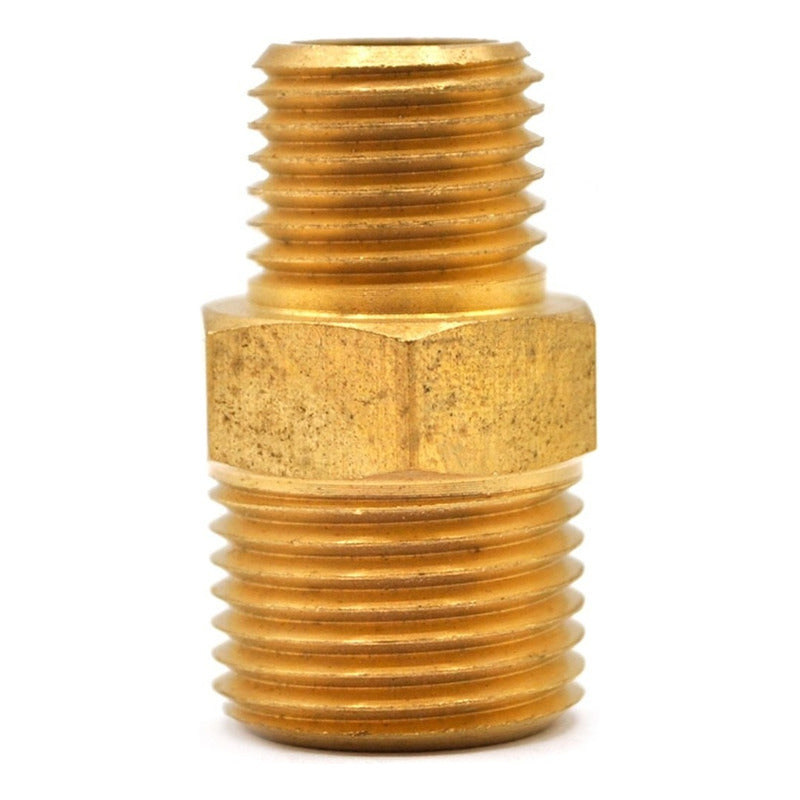 Niple Hexagonal De Latón 3/8 X 1/4 Npt 10 Pz