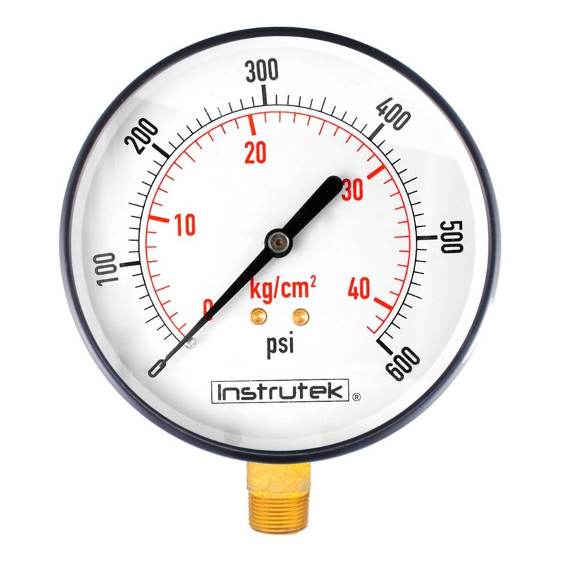 6 INCH Boiler Pressure Gauge, 600 PSI / Remote Reading
