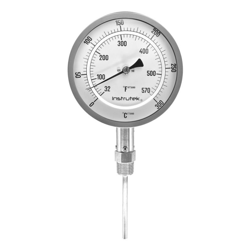 Oven Thermometer 5 PLG 0 A 300°c Stem 4, 1/2 Npt Thread