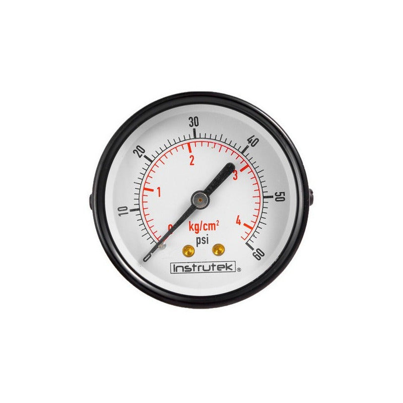 Rear Pressure Gauge Compressor Dial 2.5, 60 Psi (air, gas)