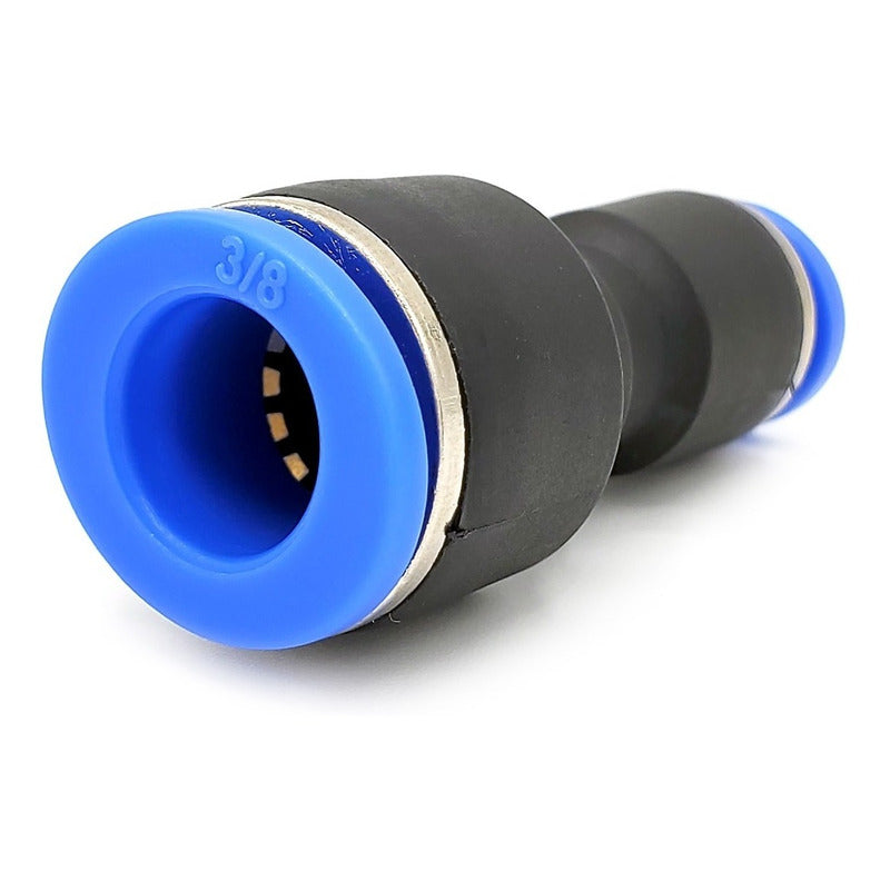 10 Pz Reducción Neumática Recta 3/8 A 1/4