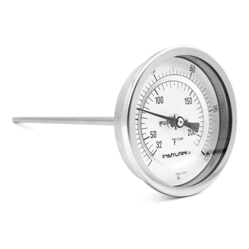 Oven Thermometer 3 PLG 0 A 100°c, Stem 9 PLG, Thread 1/2