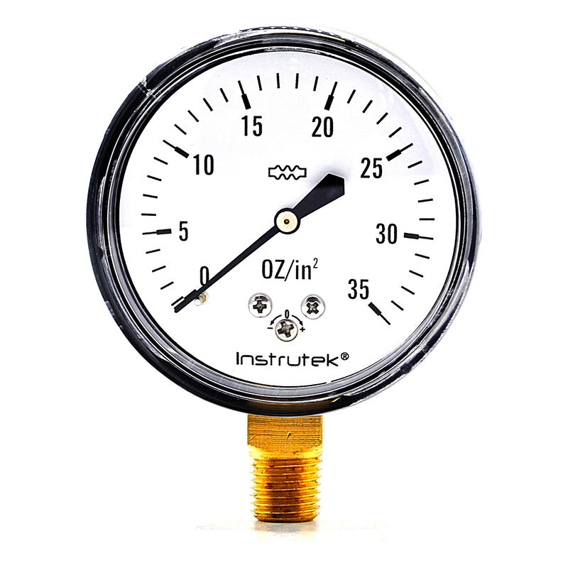Pressure Gauge 35 Oz In2 For Lp Gas And Natural Low Pressure