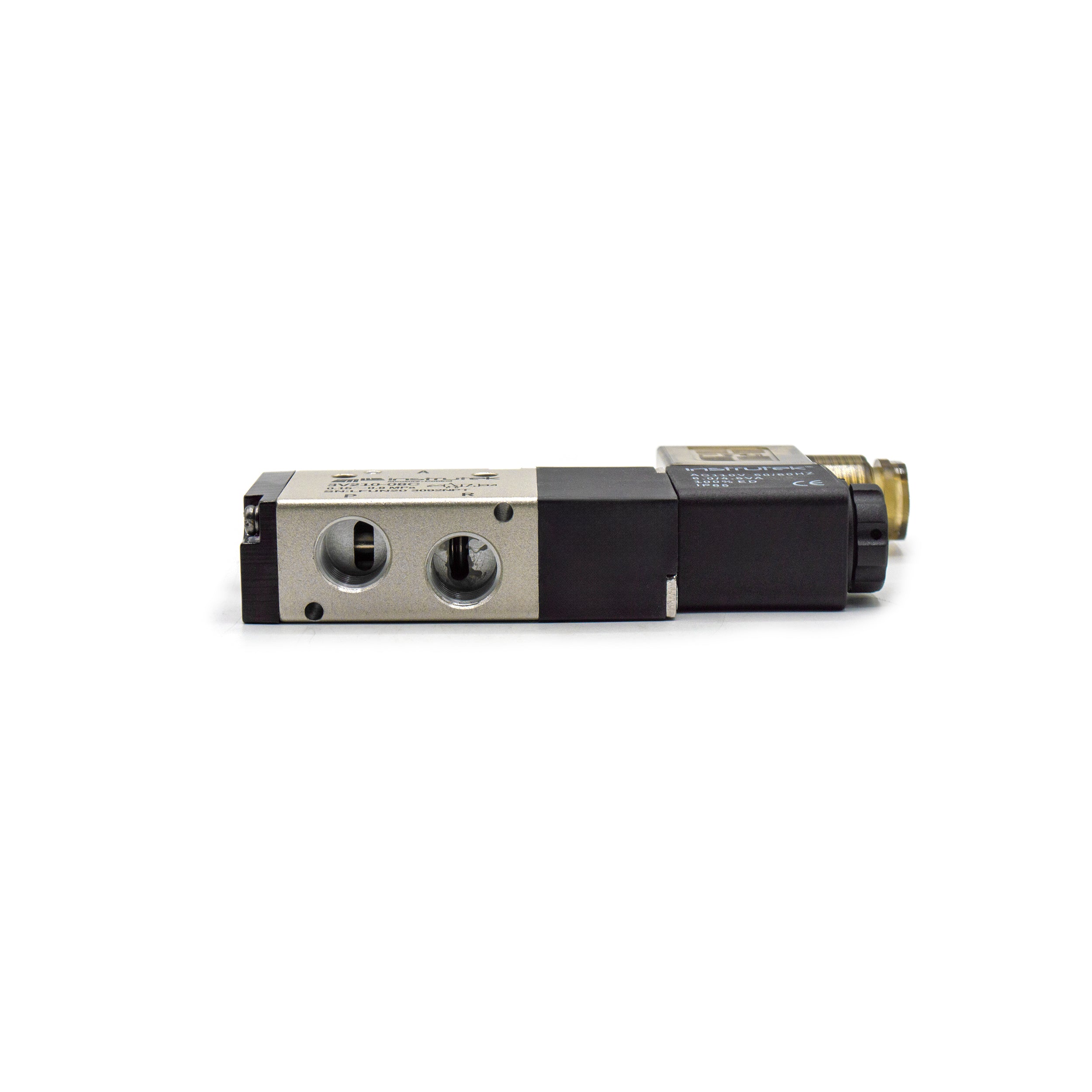 Electroválvula Neumática 3 Vías, 2 Posiciones, 1/4" NPT, 110V