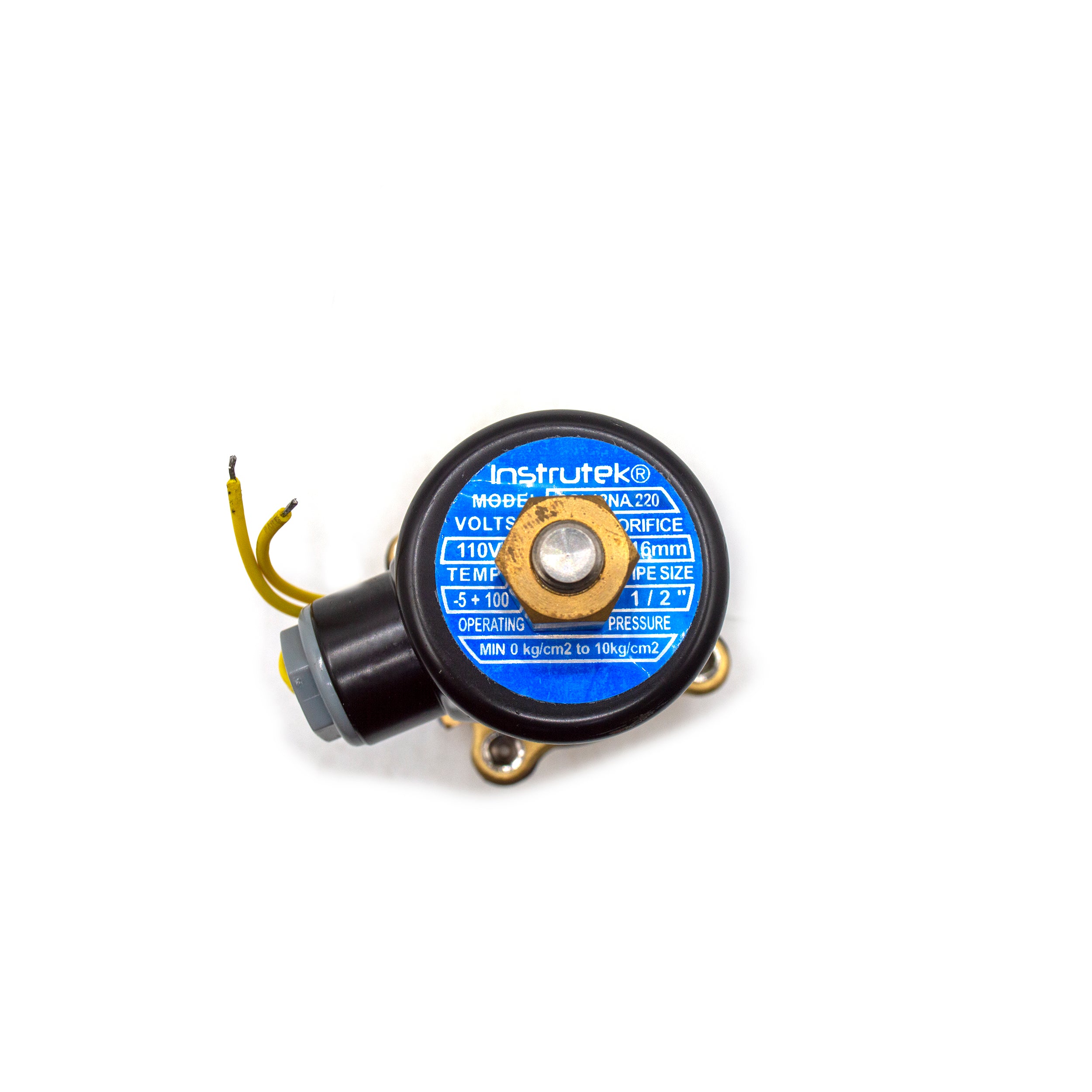 Válvula Solenoide Abierta Conexión De 1/2 220v (agua, Aire,)