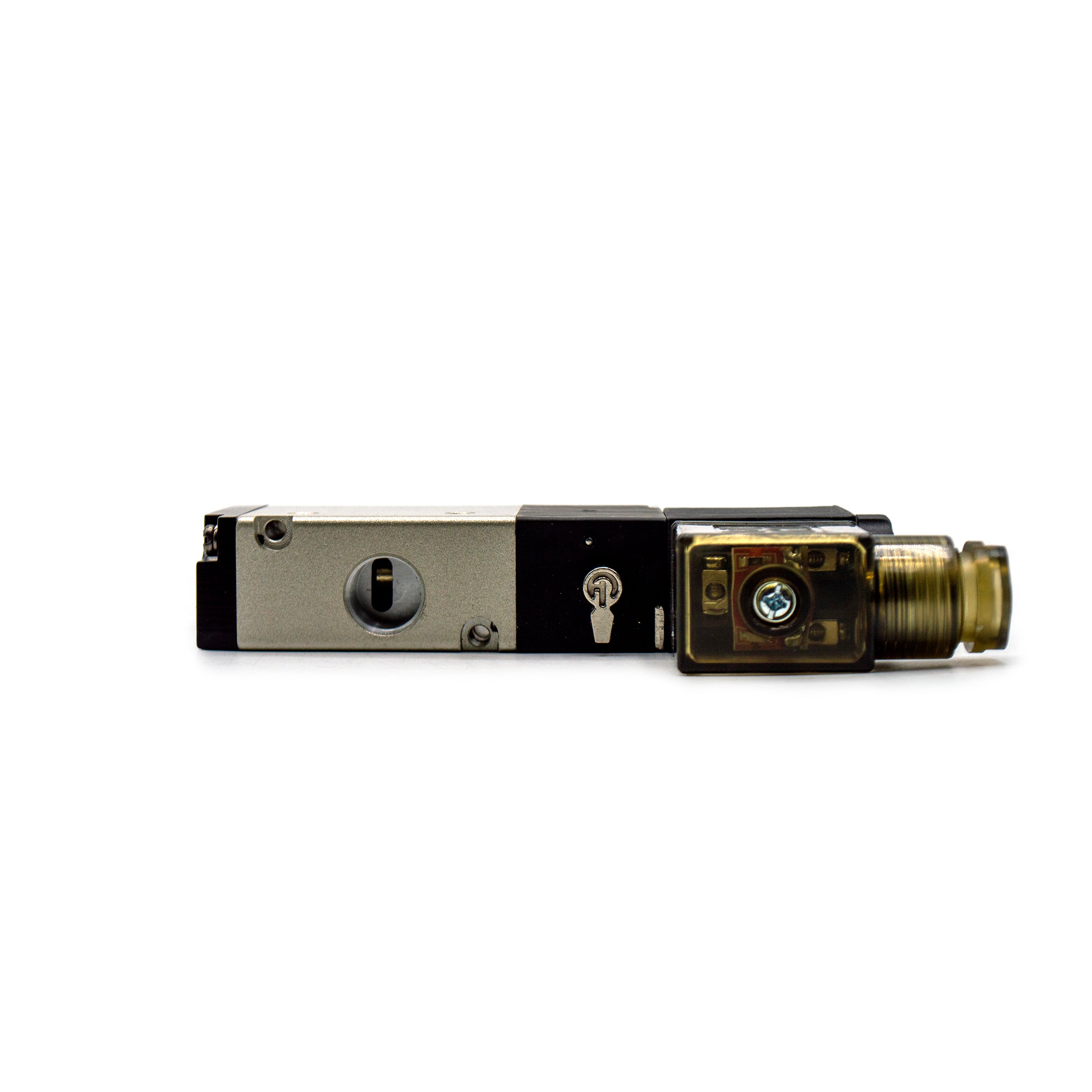 Electroválvula Neumática 3 Vías, 2 Posiciones, 1/4" NPT, 110V