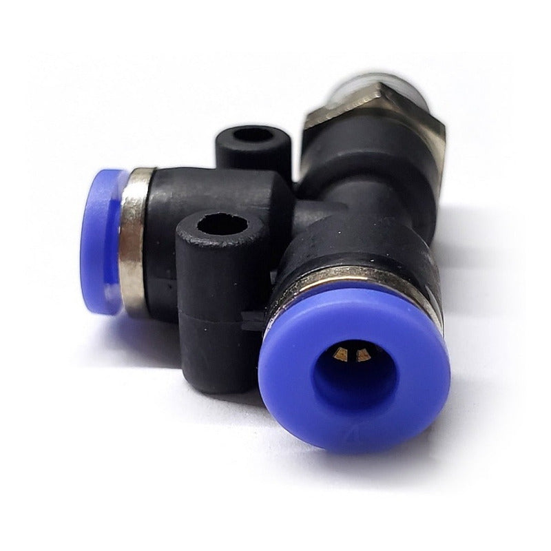 5 Pz Quick Fittings Pneumatic Tee R/side 1/8 X 4mm