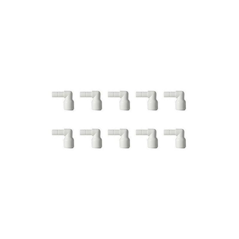 10 Pcs Elbow with Reverse Osmosis Spike 3/8