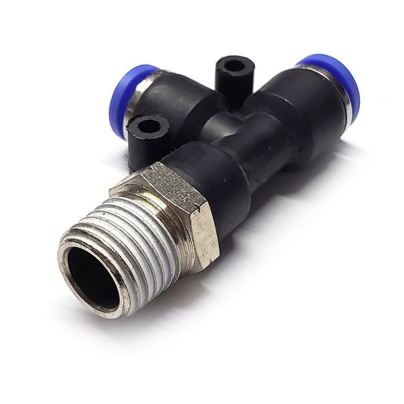 5 Pc Pneumatic Quick Connector/Fitting Lateral Tee 1/4 X 6mm