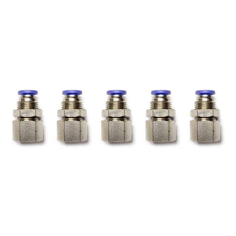 5 Pc Female Gland Pneumatic Quick Connection 1/8 X 4mm