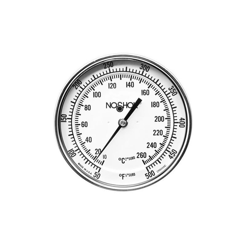 Oven Thermometer 5 PLG 50 A 500°f Stem 4, 1/2 Npt Thread
