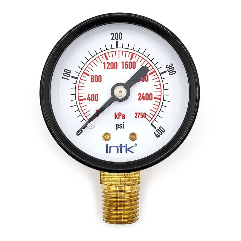 Manometer For Compressor Dial 2, 400 Psi (air, Gas)