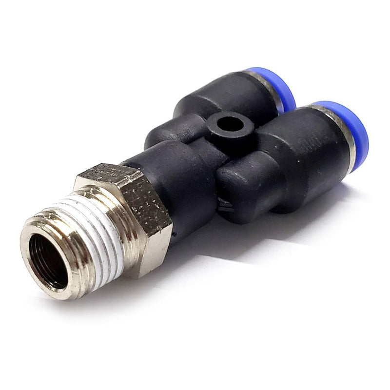 5 Pc of Quick Pneumatic Connector/Fitting Yee 1/8 Npt X 4mm