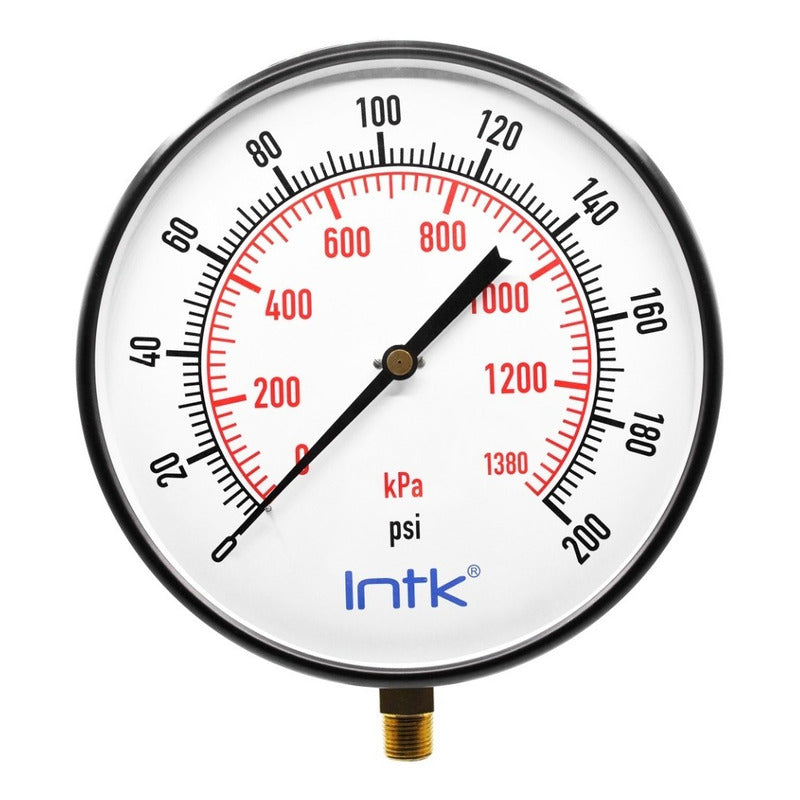 10 PLG Manometer for Intk Boiler/ Remote Reading 200 Psi