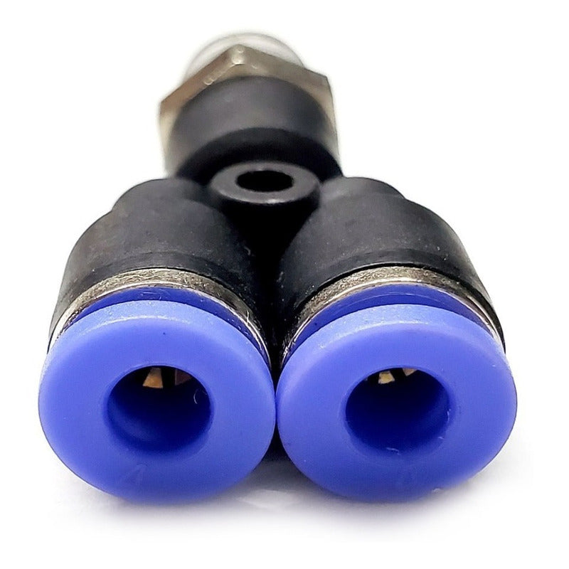5 Pc of Quick Pneumatic Connector/Fitting Yee 1/8 Npt X 4mm